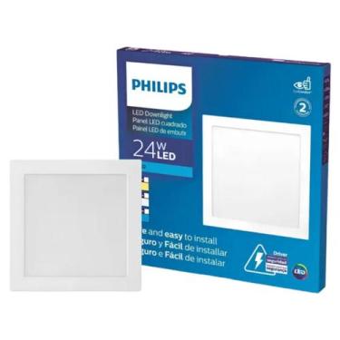 Imagem de Luminária Plafon Led 24w Philips 3000k 2000lm Bivolt