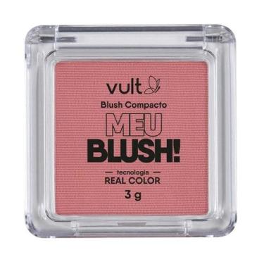 Imagem de Blush Compacto Vult Meu Blush! Rosa Perolado