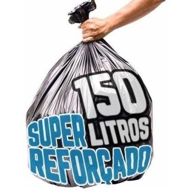Imagem de  Saco De Lixo 150 Litros 100un Super Reforçado - HIGIPACK