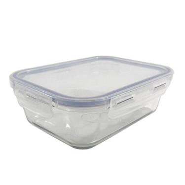 Imagem de Pote Hermético De Vidro Marmita Microondas Forno 1000ml - Mimo - Mimo 