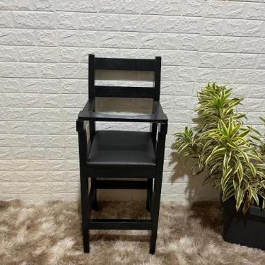 Imagem de Cadeira de Alimentação Infantil Estofada - CFC, Preto