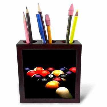 Imagem de 3dRose Piscina de bilhar - suporte para caneta de azulejo, 12,7 cm (ph_719_1)