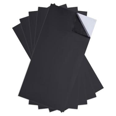 Imagem de OLYCRAFT 5 folhas de papel adesivo de estrada modelo de trem 60 x 28 cm preto miniatura adesivo de estrada asfalto modelo arquitetônico adesivos autoadesivos para layout de cena em miniatura DIY