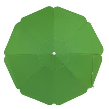 Imagem de Guarda-Sol Bagum Madeira 2,00m - Verde - MOR