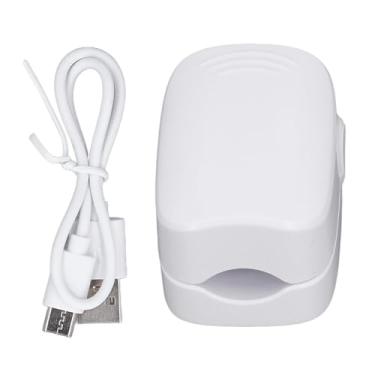 Imagem de Sluffs Mini UV Light for Gel Nails, Rechargeable LED Nail Lamp with 2 Timers, Cordless Portable UV Light for Fast Curing, Creamy White