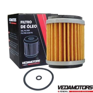 Imagem de Filtro de Óleo Para Moto Yamaha Fazer 250 Lander Vedamotos - Vedamotor