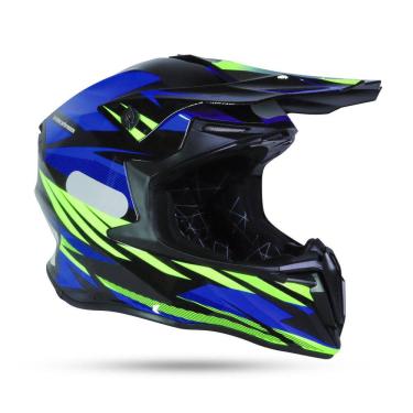 Imagem de Capacete Ims Revo Azul/Preto Trilha Enduro Motocross