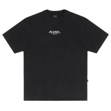 Imagem de Camiseta Plano C. Vending Machine Preto-Unissex