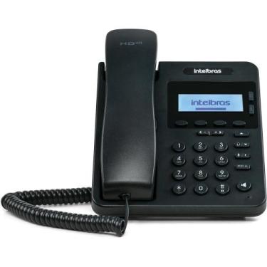 Imagem de Telefone com Tecnologia IP e Qualidade HD IP S3002 Preto Intelbras