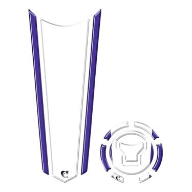 Imagem de Adesivo Faixa Gravata Tanque E Bocal Moto Resinado variados