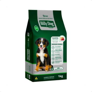 Imagem de Ração Billy Dog Cães Filhotes Refeição Diária - 1Kg