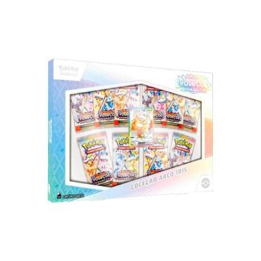 Imagem de Box Pokémon Coleção Arco-Íris Evoluções Prismáticas Eevee Ex - Copag