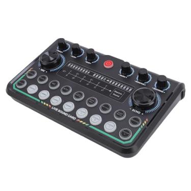 Imagem de Yunseity Conjunto de Pacote de Microfones de Podcast, Equipamento de Gravação de Som, Cartão de Som Ao para PC Smartphone Studio, RGB Lights Podcast Equipment Pacote