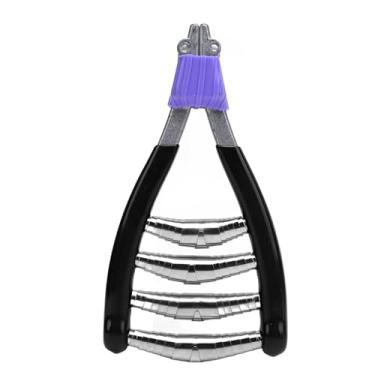 Imagem de Fockety Começando Braçadeira, Zinco Liga Aço Começando Amarrando Braçadeira 4 Primavera Sports Começando Braçadeira 4 Primavera Starter Braçadeira Ferramenta de Fixação para Tênis (BLACK)