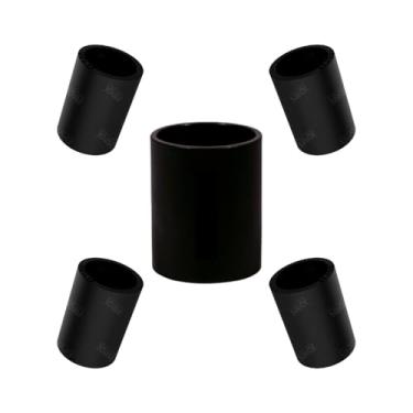 Imagem de Kit 5 Un Luva de Encaixe P/Eletroduto 1/2pol (Preto)