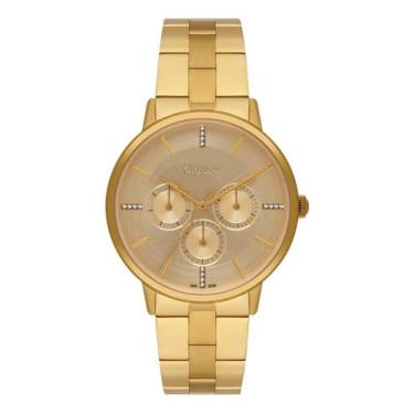 Imagem de RELOGIO ORIENT MULTI CHAMPANHE METAL DOURADO FGSSM090 C1KX