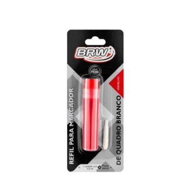 Imagem de Refil Pincel Marcador Quadro Branco Reabastecedor + Ponta Extra BRW, V