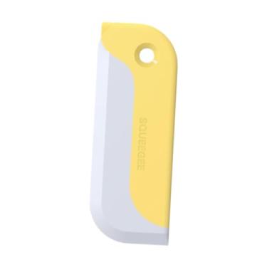 Imagem de ＫＬＫＣＭＳ Rodo para película de janela, limpador de espelho, ferramenta PPF, limpador de para- de vidro para pia, porta de vidro de carro, piso, de, Amarelo