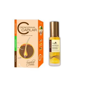 Imagem de Kit Combo Cronograma Capilar + Óleo Reparador Marroquino Karseell 60ml