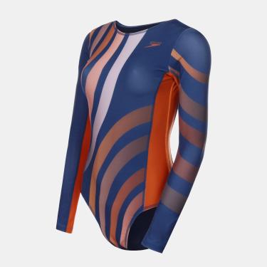 Imagem de Speedo Maiô Manga Longa Classic Circles