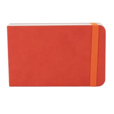 Imagem de LiebeWH Caderno de Desenho de Aquarela 30 Folhas 300gsm Pocket Pintura de Bolso Portátil Mini Viagem Art Journal for Outdoor Sketching Landscapes Doodles (Laranja)