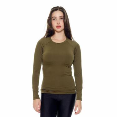 Imagem de Camisa de compressão térmica feminina United tecnologia Fast Dry T FPS