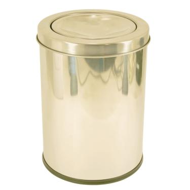 Imagem de Lixeira Dourada Basculante 5 L