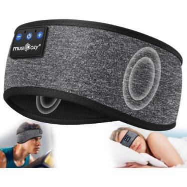 Imagem de Fones de ouvido Bluetooth 5.4 Sleep, faixa de cabeça esportiva MUSICOZ
