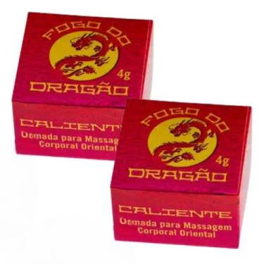 Imagem de Kit 2 Pomada Fogo do Dragão Caliente Rosa 4g - Sofisticatto
