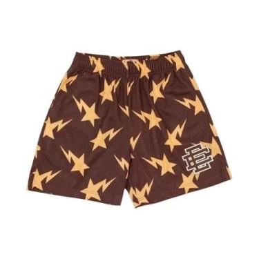 Imagem de Homens Mulheres Verão Malha Praia Board Shorts Fitness Treinamento Tre