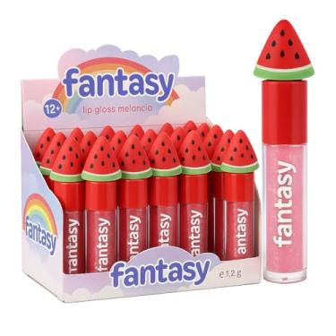 Imagem de Lip Gloss Glitter Fantasy Melancia 3249