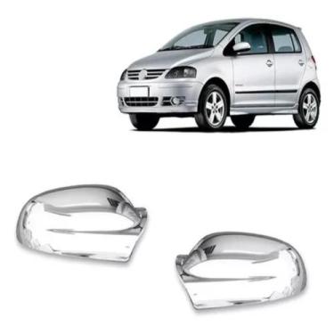 Imagem de Aplique Cromado Retrovisor S/ pisca Gol  Saveiro  Voyage G6,G7,G8 2013