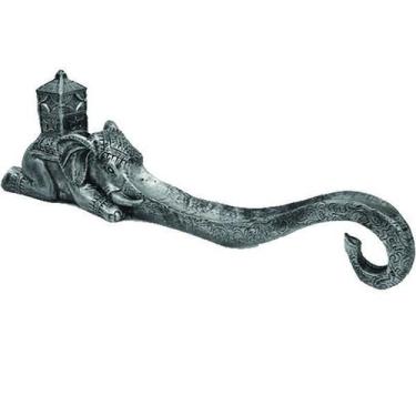 Imagem de Incensário Elefante Prata Envelhecida 13012 - Mana Om By Plat1