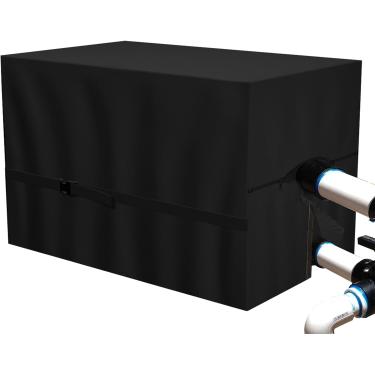 Imagem de Capa para aquecedor de piscina, capa de bomba de calor de piscina em tecido Oxford 600D para Hayward, capa de equipamento de bomba de piscina para inverno