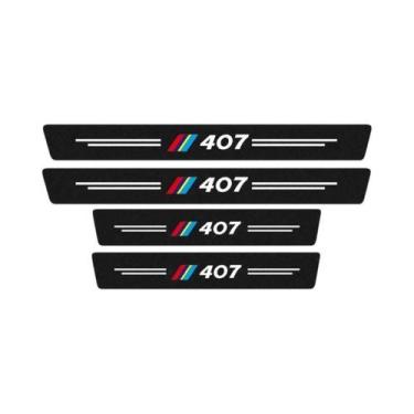 Imagem de Adesivos Para Carro Peugeot 4 Peças Faixa De Limite Para 206 207 208 3