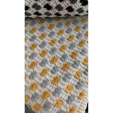 Imagem de Tapete para Sala Aconchegante e Moderno Decoracao de Quarto Lavavel e Antiderrapante para Ampliar o Conforto da Sua Casa(Pilão amarelo e cinza,1,50x2,50)