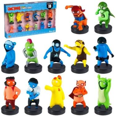 Imagem de Gang Beasts Ink Stamper 12pk Wrestler Bear Chicken Party