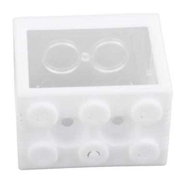 Imagem de HEEPDD Peixe Pequeno Portátil Betta, Acrílico Transparente para Tartaruga, Réptil e Camarão Nan (Branco)