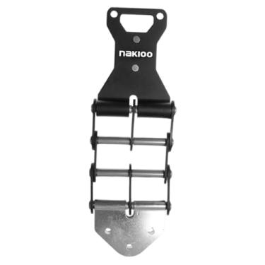 Imagem de Bothyi Bolsas para cinto de ferramentas, fivela de clipe, cabide de cintura para eletricista, carpinteiros, acessórios de cinto de corrente flexível, Preto