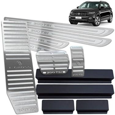 Imagem de Descanso Pedaleira Auto. Soleira T-Cross 200 TSI Prata AR
