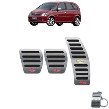 Imagem de Pedaleira Manual Chevrolet Meriva SS 2005 A 2010 Preto