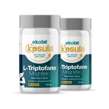Imagem de Suplemento Alimentar L-Triptofano 60 Cápsulas Ekobé