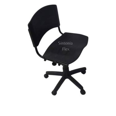 Imagem de Cadeira Iso Giratoria Desmontável Regulagem De Altura Preto