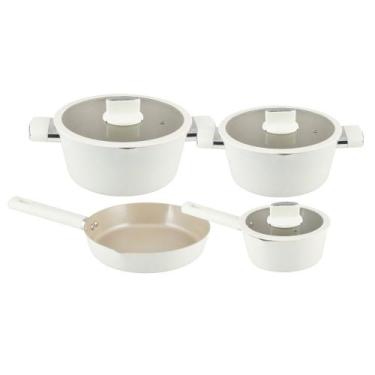 Imagem de Jogo de panelas revestimento cerâmico 4 peças chicago - casambiente