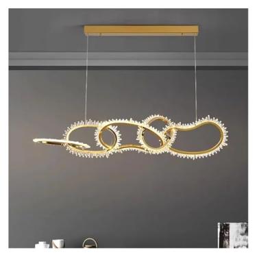 Imagem de Luminárias de teto Luminária pendente Lustres de led Compatível com luminárias pendentes de sala de jantar Luminárias suspensas Compatível com luminária pendente de teto Iluminação interna (