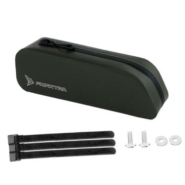 Imagem de Aymzbd Bolsa para Quadro Frontal de Bicicleta, Bolsa para Ciclismo, Bolsa para Mini Bomba de Ar, Bicicletas Dobráveis, Telefone, óculos, Mountain Bike de Est, Verde escuro