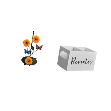 Imagem de Fenteer Suporte para Toalhas de Papel com Suporte Vertical Antiderrapante E Organizador com Controle Remoto para Mesa de Cabeceira, Sofá E Escritório