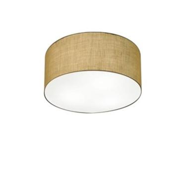 Imagem de Plafon Para Quarto Cilíndrico Sq-3010 Cúpula Cor Palha