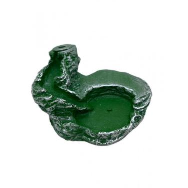 Imagem de Incensário Cascata Baixa 4,5 cm Universal Verde