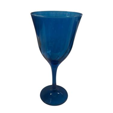 Imagem de Taça Vinho Lírio Cor Azul Super Luxo 330 ml  - Vidro